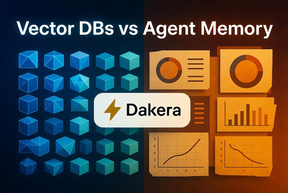 Vector Databases vs Agent Memory: Why They're Not the Same Thing